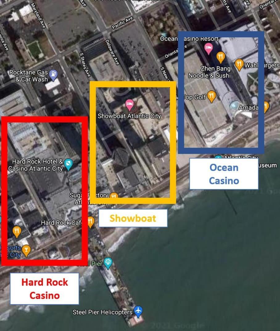 Spacious Boardwalk 2Br 3Ba Condo By Cozysuites Atlantic City Exterior photo